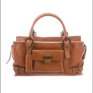 Salvatore Ferragamo. Leather handle bag